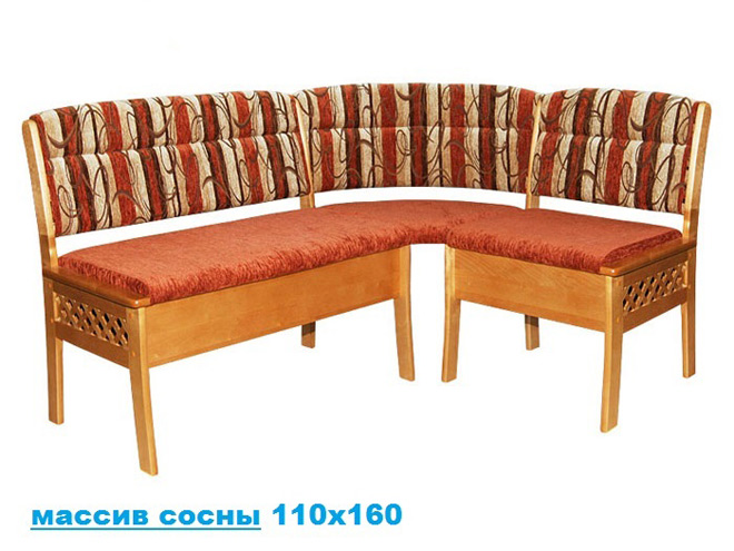 кухонный уголок Кристофер с резьбой